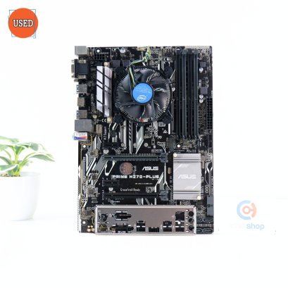 ชุดซีพียูพร้อมเมนบอร์ด CPU: INTEL PENTIUM G4400 + MB: ASUS PRIME H270-PLUS P17255