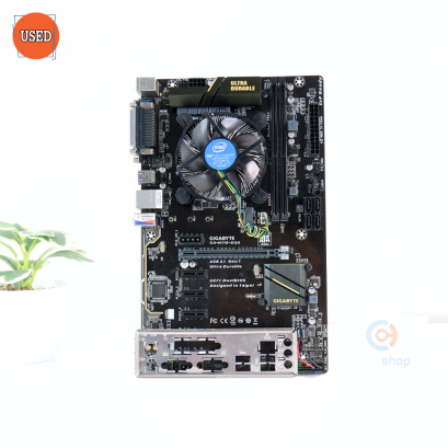 ชุดซีพียูพร้อมเมนบอร์ด CPU: INTEL PENTIUM G4400 + MB: GIGABYTE GA-H110-D3A P16666