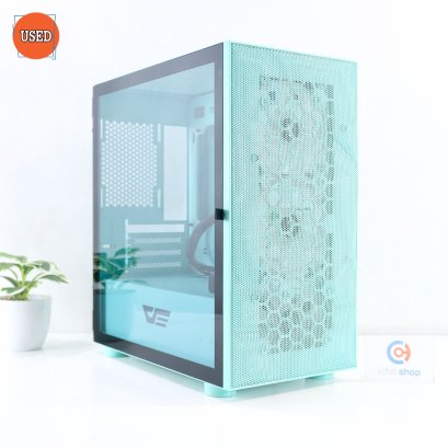 CASE (เคสเปล่า) DARKFLASH DLM21 MESH NEO MINT (GREEN) P17004