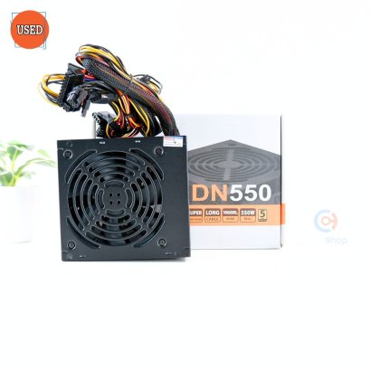 POWER SUPPLY (พาวเวอร์ซัพพลาย) DEEPCOOL DN550 550W (80 PLUS WHITE) P15958