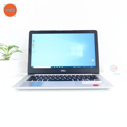 NOTEBOOK (โน๊ตบุ๊ค) DELL / CPU I7-8550U / จอ 13.3" HD / GPU AMD 530 2GB / RAM DDR4 8GB 2400MHz / SSD 256GB P16070