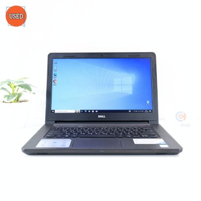 NOTEBOOK (โน๊ตบุ๊ค) DELL / CPU I3-6006U / จอ 14" HD / กราฟิกการ์ดออนบอร์ด / RAM DDR4 4GB 2133MHz / HDD 1TB P15931
