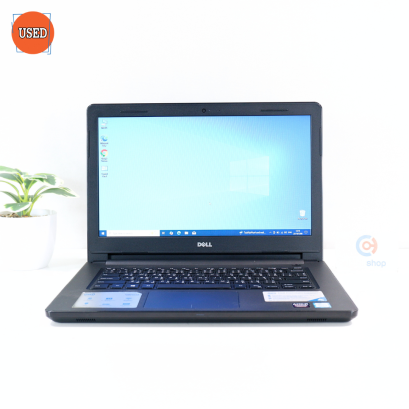 NOTEBOOK (โน๊ตบุ๊ค) DELL / CPU I5-7200U / จอ 14 HD / GPU RADEON R5 M430 2GB / RAM DDR4 8GB 2133MHz / HDD 500GB P16658