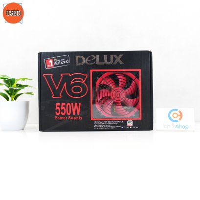 POWER SUPPLY (พาวเวอร์ซัพพลาย) DELUX V6 550W P13313