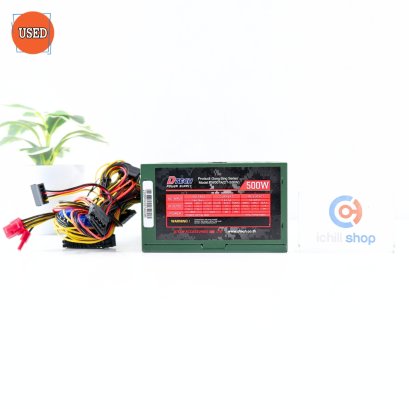 POWER SUPPLY (พาวเวอร์ซัพพลาย) DTECH PW007A 500W P12827