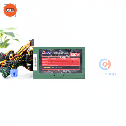 POWER SUPPLY (พาวเวอร์ซัพพลาย) DTECH PW008A 600W P14112