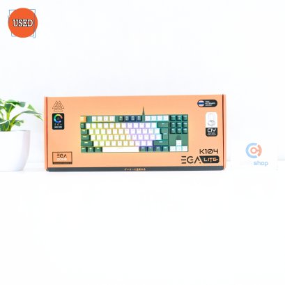 KEYBOARD (คีย์บอร์ด) EGA K104 LITE MINI RGB (RED SWITCH) (BLACK) (TH/EN) P16286