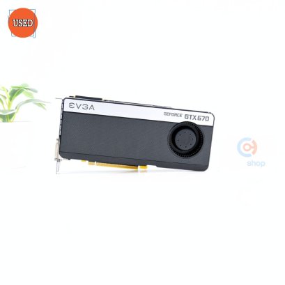 การ์ดจอ (VGA) EVGA GTX670 2GB 1F P16000