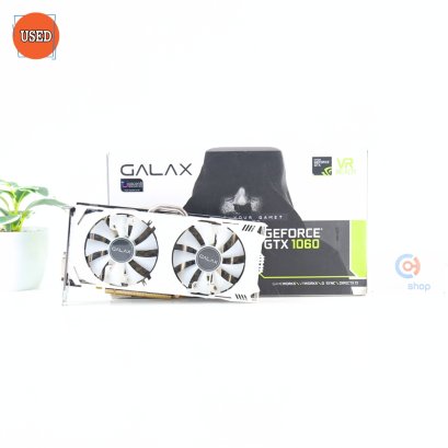 การ์ดจอ (VGA) GALAX GTX1060 6GB 2F EXOC WHIITE P14455