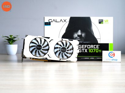 การ์ดจอ (VGA) GALAX GTX1070TI 8GB 2F EX-SNPR WHITE P12831