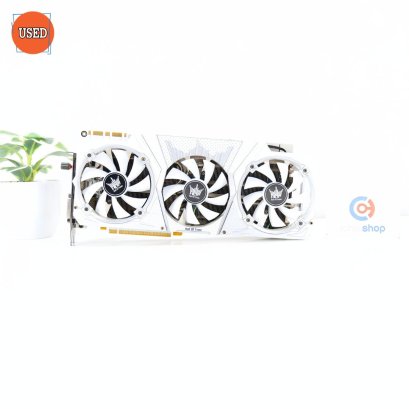 การ์ดจอ (VGA) GALAX GTX1070 8GB 3F HOF WHITE P16093