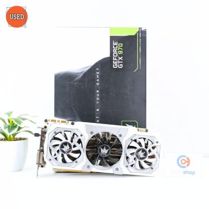 การ์ดจอ (VGA) GALAX GTX970 4GB 3F HOF P14518