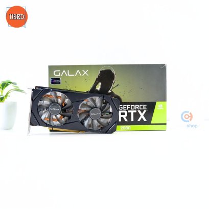 การ์ดจอ (VGA) GALAX RTX2060 6GB 2F 1-CLICK OC P14661