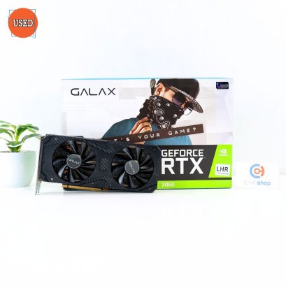 การ์ดจอ (VGA) GALAX RTX3060 12GB 2F 1-CLICK OC LHR P13762