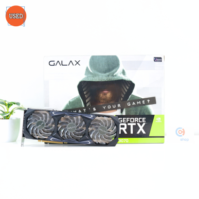 การ์ดจอ (VGA) GALAX RTX3070 8GB 3F SG 1-CLICK OC P13067