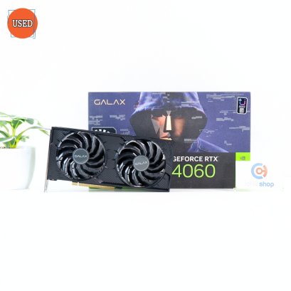 การ์ดจอ (VGA) GALAX RTX4060 8GB 1-CLICK OC 2X V2 P17608