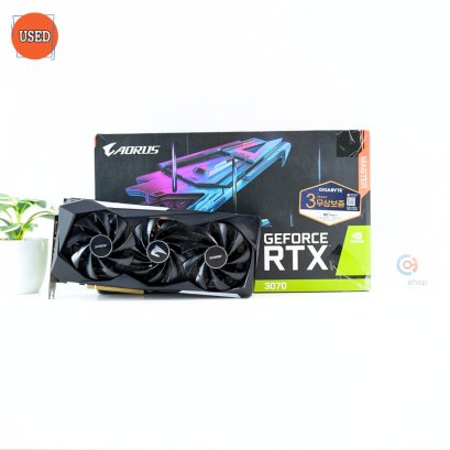 การ์ดจอ (VGA) GIGABYTE AORUS RTX3070 8GB 3F MASTER P17812