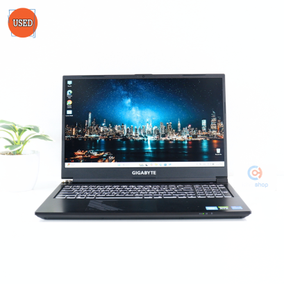 NOTEBOOK (โน๊ตบุ๊ค) GIGABYTE / CPU I5-12500H / จอ 15.6 FHD / GPU RTX3050 4GB / RAM DDR4 8GB 3200MHz / SSD 512GB P16689
