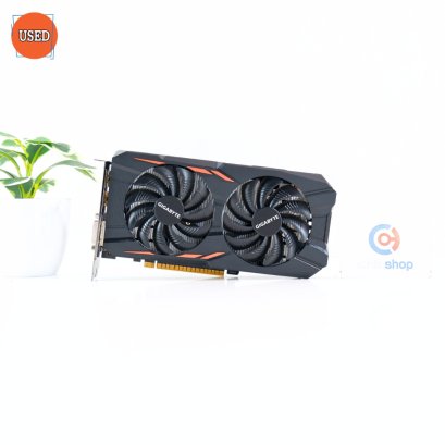 การ์ดจอ (VGA) GIGABYTE GTX1050 TI 4GB 2F WINDFORCE OC P17624
