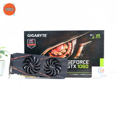 การ์ดจอ (VGA) GIGABYTE GTX1060 6GB 2F P07293