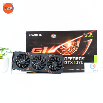 การ์ดจอ (VGA) GIGABYTE GTX1070 8GB 3F G1 GAMING P13480