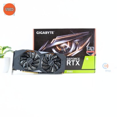 การ์ดจอ (VGA) GIGABYTE RTX2060 6GB 2F WINDFORCE OC P16081