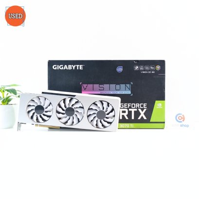 การ์ดจอ (VGA) GIGABYTE RTX3070TI 8GB 3F VISION OC P17697
