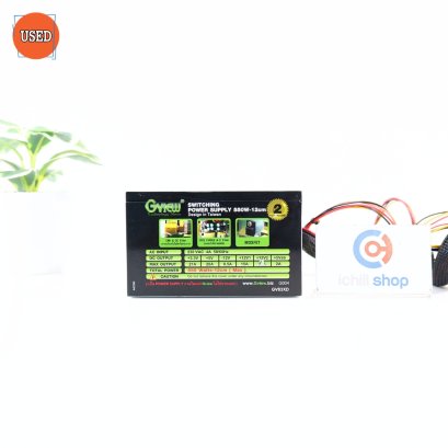 POWER SUPPLY (พาวเวอร์ซัพพลาย) GVIEW G004 550W P17389
