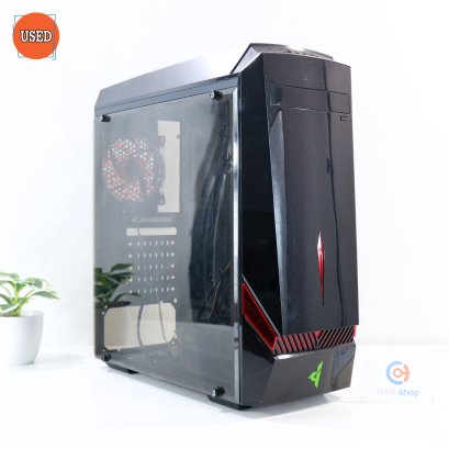 CASE (เคสเปล่า) GVIEW GAME I3-40 (BLACK / RED) P17027