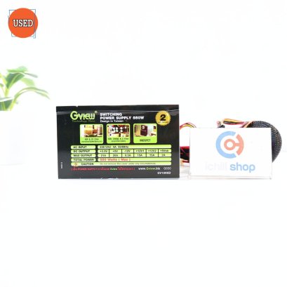POWER SUPPLY (พาวเวอร์ซัพพลาย) GVIEW (G030) 550W P10525