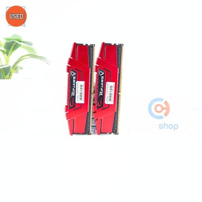 RAM (แรม) G.SKILL RIPJAWS V DDR4 8GB (4X2) 2133MHz (RED) P10212