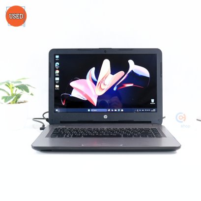 NOTEBOOK (โน๊ตบุ๊ค) HP/CPU A8-7410/จอ 14 HD/GPU R5 M330 2GB/RAM DDR3 4GB/HDD 1TB P17202