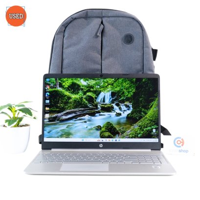 NOTEBOOK (โน๊ตบุ๊ค) HP/CPU I5-1035G1/จอ 15.6 FHD/RAM DDR4 8GB/SSD M.2 512GB P17204