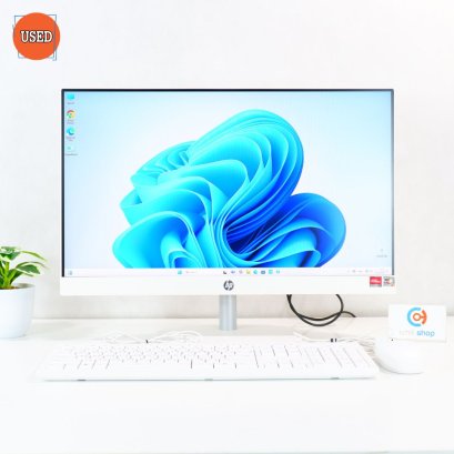 คอมพิวเตอร์ (ALL IN ONE) HP/จอ 23.8 นิ้ว FHD/CPU AMD RYZEN 5 7520U/กราฟิกการ์ดออนบอร์ด/RAM DDR5 8GB/SSD 512GB/P15728