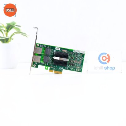 LAN CARD (การ์ดแลน) HP NC360T PCI EXPRESS DUAL PORT GIGABIT SERVER ADAPTER P16130