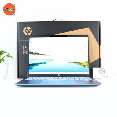 NOTEBOOK (โน๊ตบุ๊ค) HP / CPU RYZEN 7 7840U / จอ 14" 2.8K / กราฟิกการ์ดออนบอร์ด / RAM DDR5 16GB 6400MHz / SSD 1TB P16145