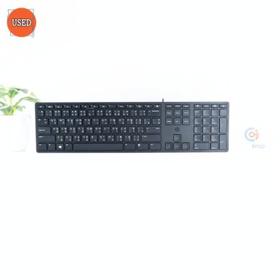 KEYBOARD (คีย์บอร์ด) HP WIRED DESKTOP 320K (BLACK) P17778