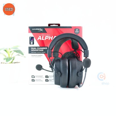 HEADPHONE (หูฟัง) HYPERX CLOUD ALPHA S (BLACK) P17790