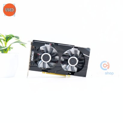 การ์ดจอ (VGA) INNO3D GTX1650 4GB TWIN X2 OC P17606