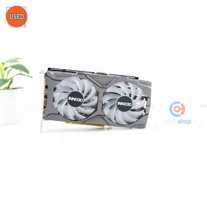 การ์ดจอ (VGA) INNO3D GTX1660 SUPER 6GB 2F TWIN X2 OC RGB P09335