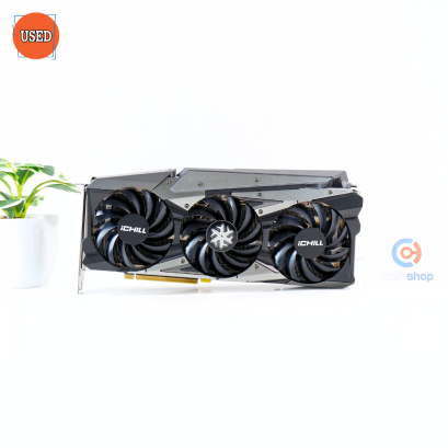 การ์ดจอ (VGA) INNO3D RTX3060 TI 8GB 3F ICHILL X3 RED LHR P12210