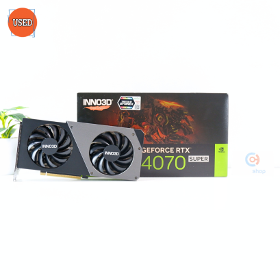 การ์ดจอ (VGA) INNO3D RTX4070 SUPER 12GB 2F TWIN X2 P16392