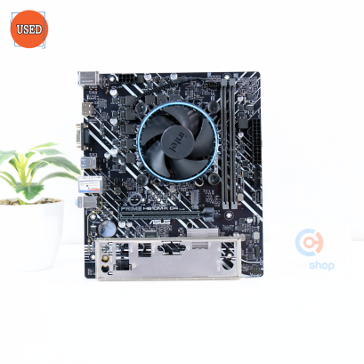 ชุดซีพียูพร้อมเมนบอร์ด CPU : INTEL CORE I3-12100F 3.3 GHz + MB : ASUS PRIME H610M-K D4 P14541