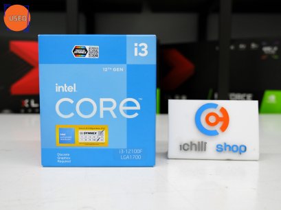 CPU (ซีพียู) INTEL CORE I3-12100F + ซิงค์พัดลม P12611