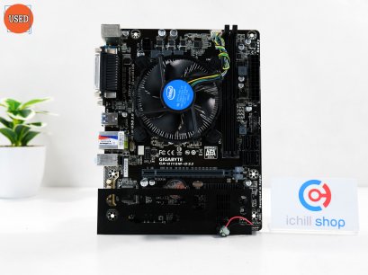 ชุดซีพียูพร้อมเมนบอร์ด CPU : INTEL CORE I3-7100 + MB : GIGABYTE GA-H110M-DS2 P13180