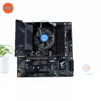 ชุดซีพียูพร้อมเมนบอร์ด CPU : INTEL CORE I5-10400F 2.9GHz + MB : GIGABYTE B560M AORUS PRO P15821