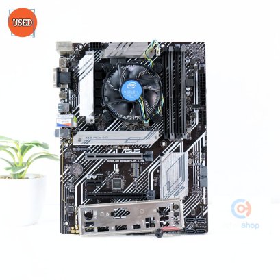 ชุดซีพียูพร้อมเมนบอร์ด CPU : INTEL CORE I5-10400 2.9 GHz + MB : ASUS PRIME B560-PLUS P15917