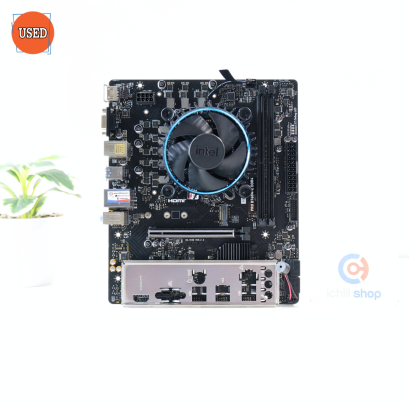 ชุดซีพียูพร้อมเมนบอร์ด CPU: INTEL CORE I5-12400F + MB: MSI PRO B760M-E DDR4 P16453