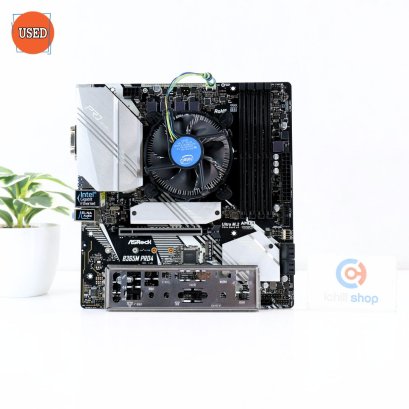 ชุดซีพียูพร้อมเมนบอร์ด CPU : INTEL CORE I5-9400F 2.9 GHz + MB : ASROCK B365M PRO4 P15778