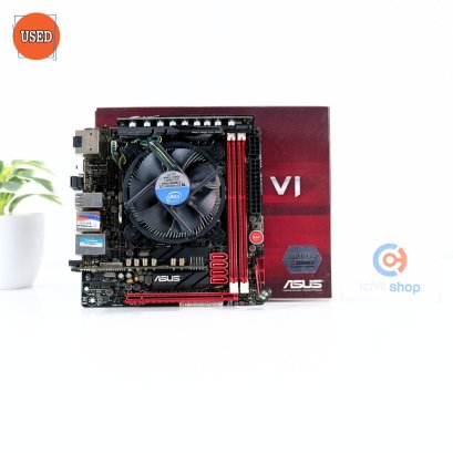 ชุดซีพียูพร้อมเมนบอร์ด CPU : INTEL CORE I7-4790K 4.0 GHz + MB : ASUS MAXIMUS VI IMPACT P15724